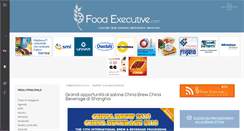 Desktop Screenshot of foodexecutive.it